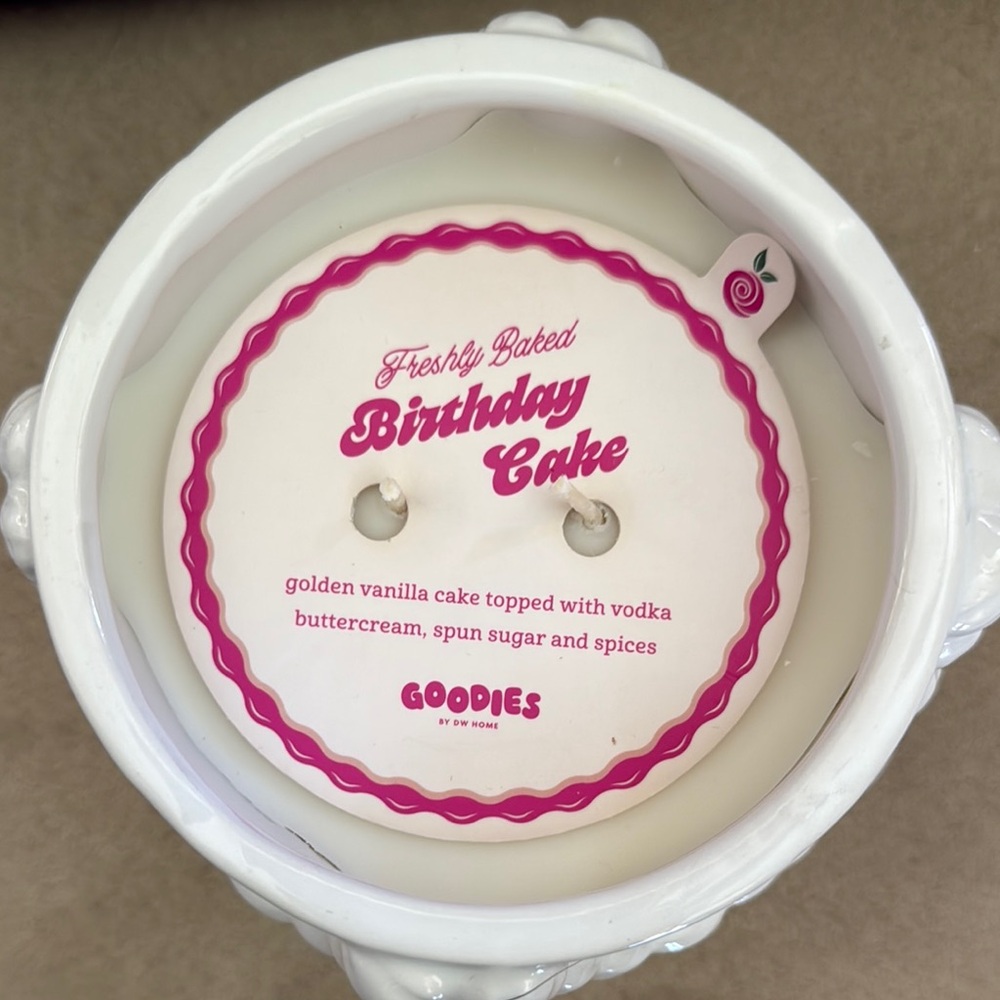 Goodies Birthday Cake Scented Candle